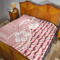 Samoa Teuila Quilt Pink Samoan Siapo Motifs LT05 - Polynesian Pride