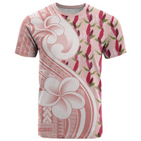 Samoa Teuila T Shirt Pink Samoan Siapo Motifs LT05 Pink - Polynesian Pride