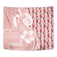 Samoa Teuila Tapestry Pink Samoan Siapo Motifs LT05 - Polynesian Pride