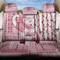 Samoa Teuila Back Car Seat Cover White Samoan Siapo Motifs LT05 One Size White - Polynesian Pride