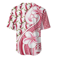 Samoa Teuila Baseball Jersey White Samoan Siapo Motifs LT05 - Polynesian Pride