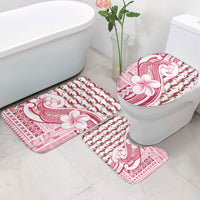 Samoa Teuila Bathroom Set White Samoan Siapo Motifs LT05 - Polynesian Pride