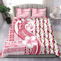 Samoa Teuila Bedding Set White Samoan Siapo Motifs LT05 - Polynesian Pride