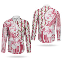 Samoa Teuila Couples Matching Off Shoulder Short Dress and Long Sleeve Button Shirt White Samoan Siapo Motifs LT05 - Polynesian Pride