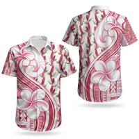 Samoa Teuila Couples Matching Short Sleeve Bodycon Dress and Hawaiian Shirt White Samoan Siapo Motifs LT05 - Polynesian Pride