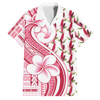 Samoa Teuila Family Matching Off The Shoulder Long Sleeve Dress and Hawaiian Shirt White Samoan Siapo Motifs LT05 Dad's Shirt - Short Sleeve White - Polynesian Pride