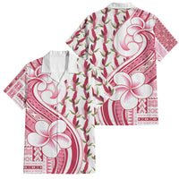 Samoa Teuila Family Matching Short Sleeve Bodycon Dress and Hawaiian Shirt White Samoan Siapo Motifs LT05 Dad's Shirt - Short Sleeve White - Polynesian Pride