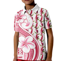 Samoa Teuila Kid Polo Shirt White Samoan Siapo Motifs LT05 Kid White - Polynesian Pride