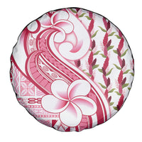 Samoa Teuila Spare Tire Cover White Samoan Siapo Motifs LT05 - Polynesian Pride