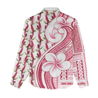 Samoa Teuila Women Casual Shirt White Samoan Siapo Motifs LT05 - Polynesian Pride