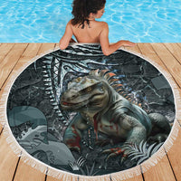 Hawaii Mo'o Lizard God Beach Blanket Polynesian Style