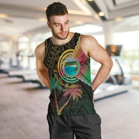 Vanuatu Espiritu Santo Island Men Tank Top Beach Landscape