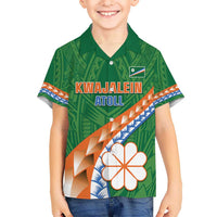 Personalised Marshall Islands Kwajalein Atoll Hawaiian Shirt Polynesian Tribal Tattoo LT05 - Polynesian Pride