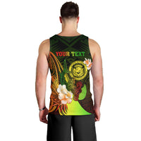 Personalised Hawaii State Motto Men Tank Top Hawaiian Tribal Reggae Hammerhead Shark LT05 - Polynesian Pride