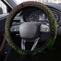 Hawaii State Motto Steering Wheel Cover Hawaiian Tribal Reggae Hammerhead Shark LT05 - Polynesian Pride