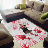 New Zealand Women's Day Area Rug Maori Wahine Polynesian Pattern LT05 - Polynesian Pride