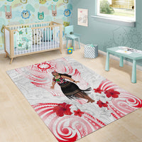 New Zealand Women's Day Area Rug Maori Wahine Polynesian Pattern LT05 - Polynesian Pride