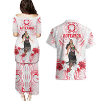 New Zealand Women's Day Couples Matching Puletasi and Hawaiian Shirt Maori Wahine Polynesian Pattern LT05 - Polynesian Pride