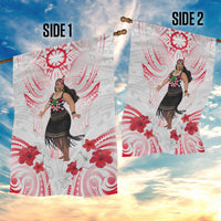 New Zealand Women's Day Garden Flag Maori Wahine Polynesian Pattern LT05 - Polynesian Pride