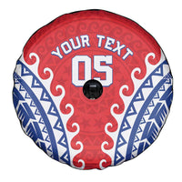 Custom Tuamotu Archipelago Spare Tire Cover Polynesian Tribal Tattoo