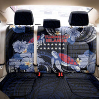 Tuamotu Islands Back Car Seat Cover Polynesian Pattern With Turtle