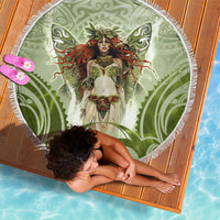 New Zealand Maori Fairy Patupaiarehe Beach Blanket Polynesian Style