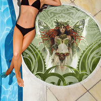 New Zealand Maori Fairy Patupaiarehe Beach Blanket Polynesian Style