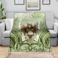 New Zealand Maori Fairy Patupaiarehe Blanket Polynesian Style