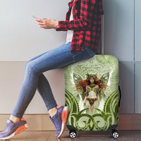 New Zealand Maori Fairy Patupaiarehe Luggage Cover Polynesian Style