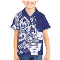 Guam Chief Quipuha Family Matching Mermaid Dress and Hawaiian Shirt Polynesian Pattern With Guasali Flowers