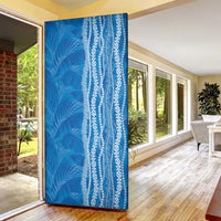 Hawaii Prince Kuhio Door Cover Blue Hawaiian Lau Maia With Leis LT05 - Polynesian Pride