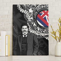 Hawaii Prince Kuhio Canvas Wall Art Hawaiian Maile Lei