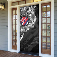 Personalised Hawaii Prince Kuhio Door Cover Hawaiian Maile Lei LT05 - Polynesian Pride
