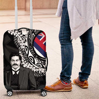 Hawaii Prince Kuhio Luggage Cover Hawaiian Maile Lei