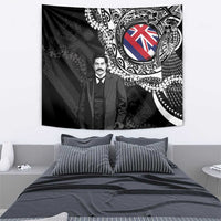 Hawaii Prince Kuhio Tapestry Hawaiian Maile Lei