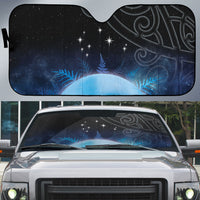 New Zealand Matariki Auto Sun Shade Pleiades Star Cluster Blue Galaxy
