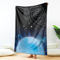 New Zealand Matariki Blanket Pleiades Star Cluster Blue Galaxy LT05 - Polynesian Pride