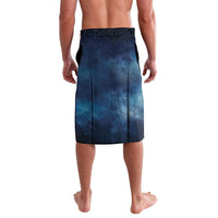 New Zealand Matariki Lavalava Pleiades Star Cluster Blue Galaxy LT05 - Polynesian Pride