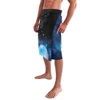 New Zealand Matariki Lavalava Pleiades Star Cluster Blue Galaxy LT05 - Polynesian Pride