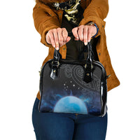 New Zealand Matariki Shoulder Handbag Pleiades Star Cluster Blue Galaxy