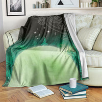 New Zealand Matariki Blanket Pleiades Star Cluster Green Galaxy