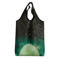 New Zealand Matariki Grocery Bag Pleiades Star Cluster Green Galaxy