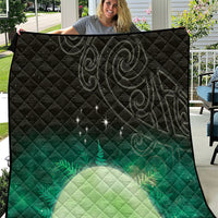 New Zealand Matariki Quilt Pleiades Star Cluster Green Galaxy