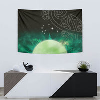 New Zealand Matariki Tapestry Pleiades Star Cluster Green Galaxy