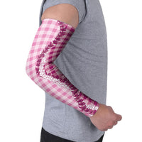 Pink Hawaii Palaka Arm Sleeves Hawaiian Honohono Lei LT05 - Polynesian Pride