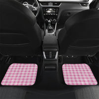 Pink Hawaii Palaka Car Mats Hawaiian Honohono Lei LT05 Set 2pcs - Back Pink - Polynesian Pride