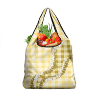 Yellow Hawaii Palaka Grocery Bag Hawaiian Honohono Lei LT05 1-pack One Size Yellow - Polynesian Pride