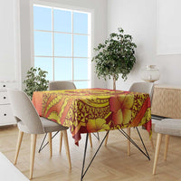 Vanuatu 46 Yia Indipendens Anivesari Tablecloth Tamtam Drum With Boar Tusk LT05 - Polynesian Pride