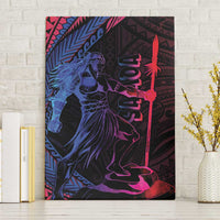 Samoan Pride Canvas Wall Art The Tui Manua - Polynesian Pride