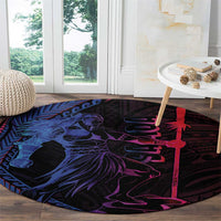 Samoan Pride Round Carpet The Tui Manua - Polynesian Pride